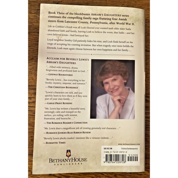 Beverly Lewis books Abram's Daughters 3 + 4 Paperbacks - Picture 3 of 9